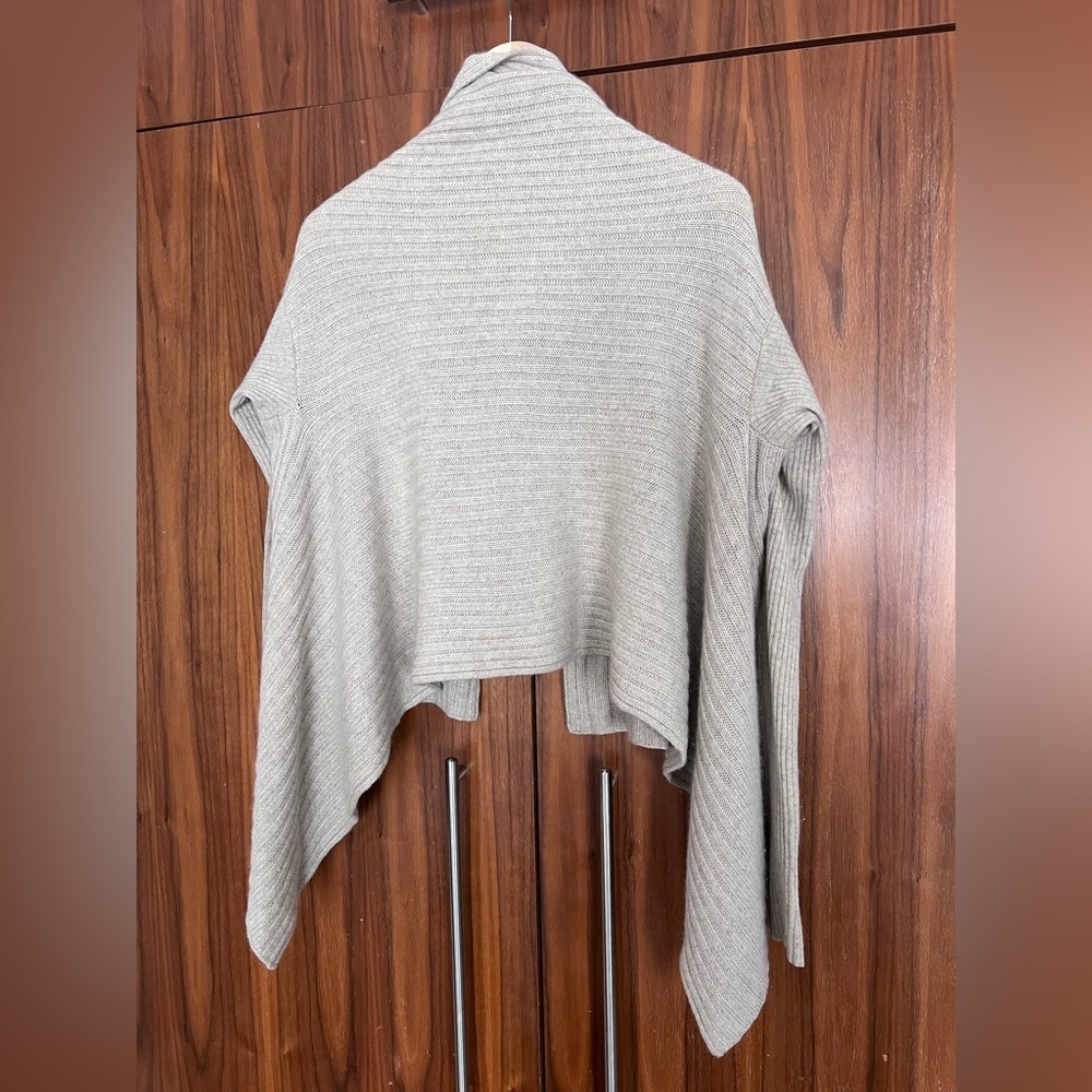 Women's Cashmere Open Front Cardigan - Picture 2 of 3